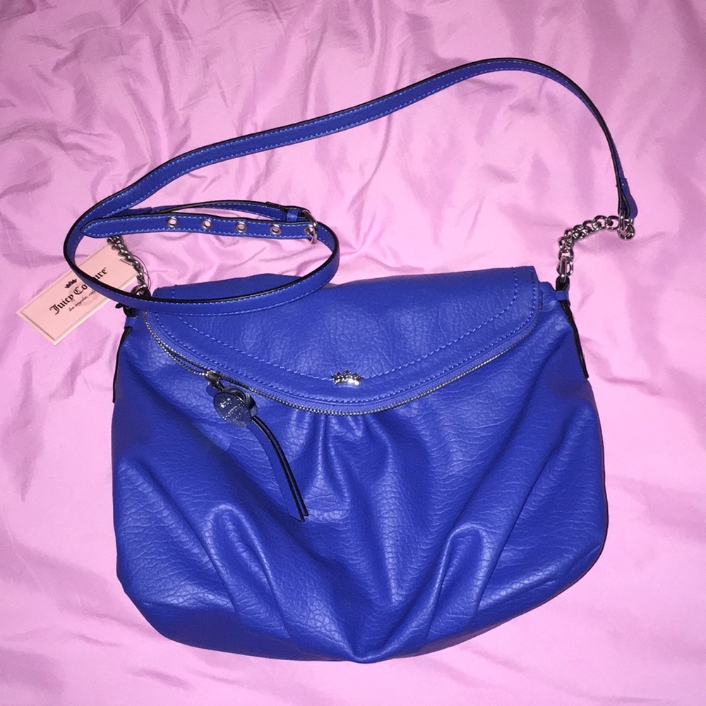 NWT Blue Juicy Couture purse